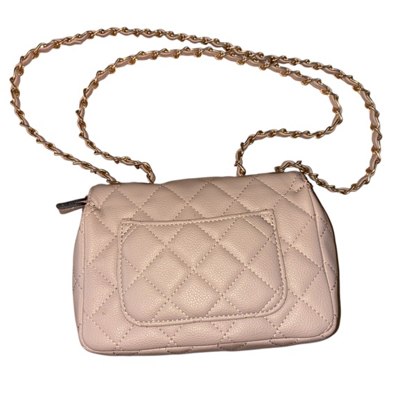 Taupe Purse with Chain - Picture 2 of 8